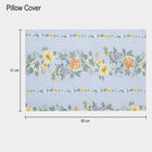 120 GSM Blue Polyester Double Bedsheet, , small image number null