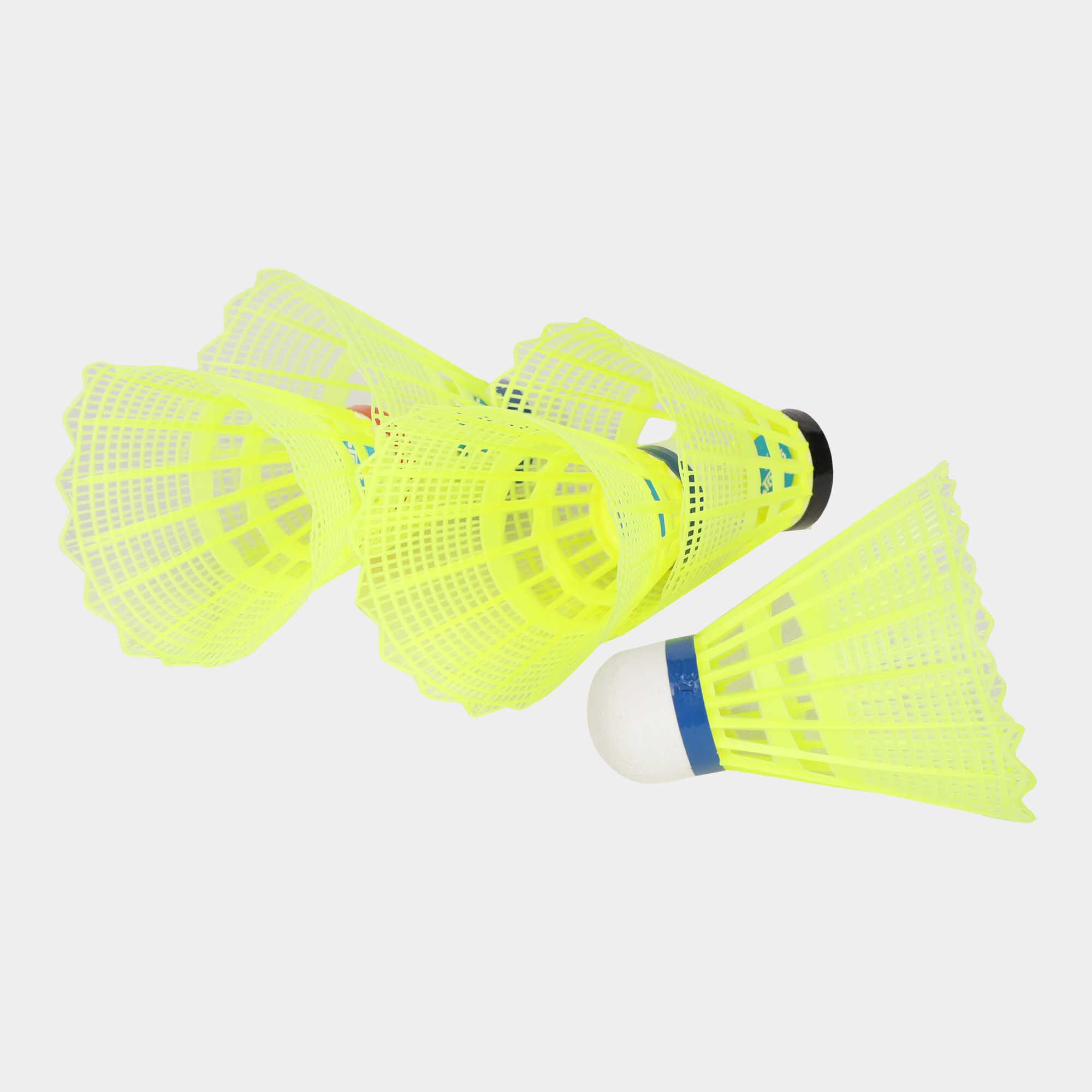 Plastic shuttlecock on sale