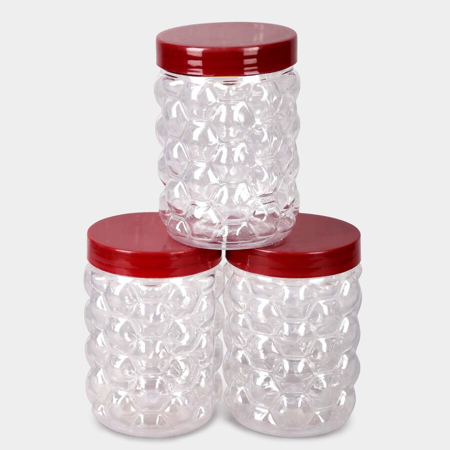 600ml Plastic Container Set of 3, , large