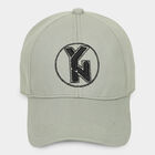 Men's Light Green Fabric Cap, , small image number null