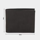 Men's BlackLeather Wallet, , small