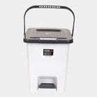 10 L Light Grey Plastic Dustbin, , small image number null