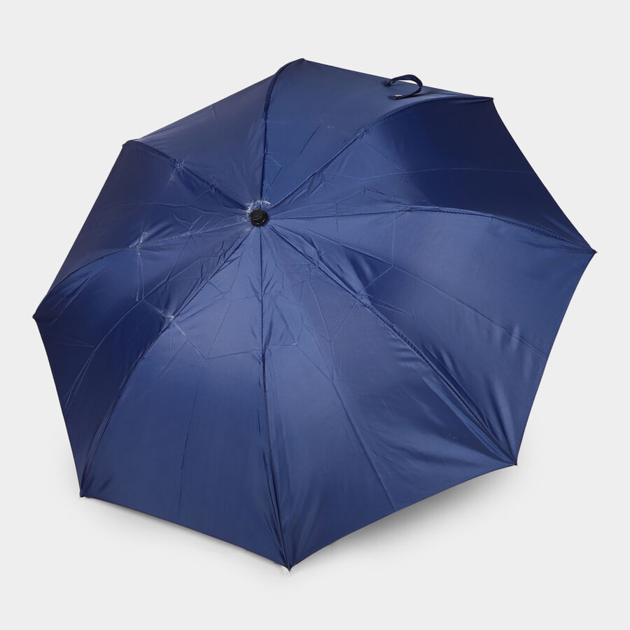 Navy Blue Nylon/Polyester Umbrella, , large image number null