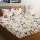 120 GSM Yellow Microfiber Double Bedsheet, , small image number null