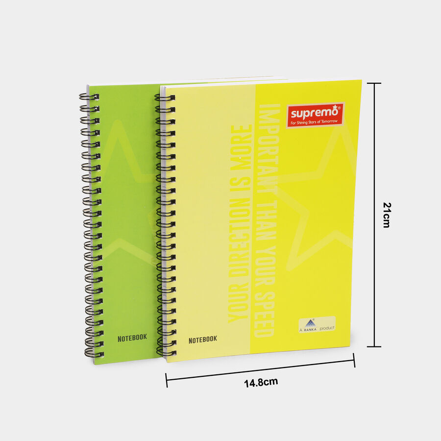 160 Pages Spiral Diary, Set of 2, , large image number null