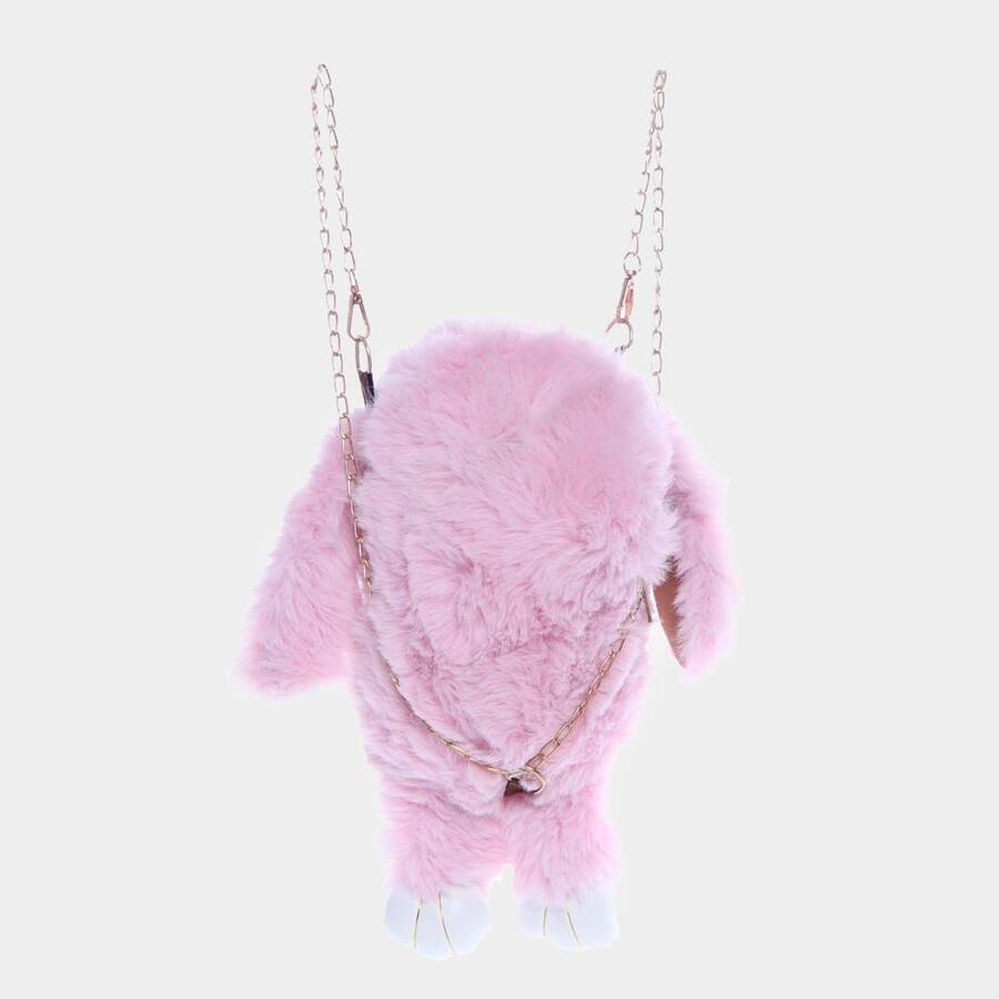 Kid's Pink Nylon And Polyester Bag, , large image number null