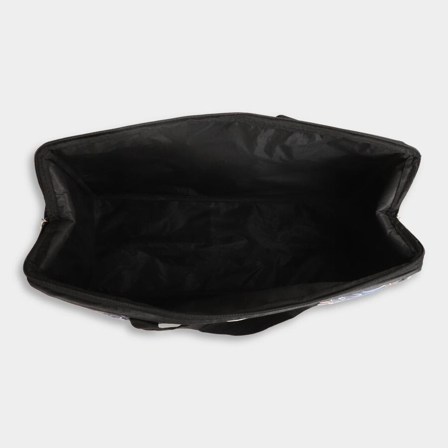 Colour Block Fabric-Nylon Duffle Bag, , large image number null