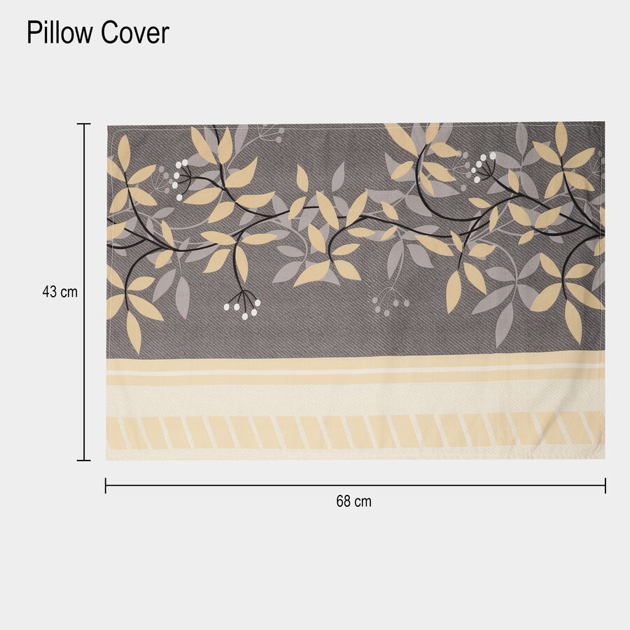 120 GSM Brown Microfiber Double Bedsheet, , large image number null