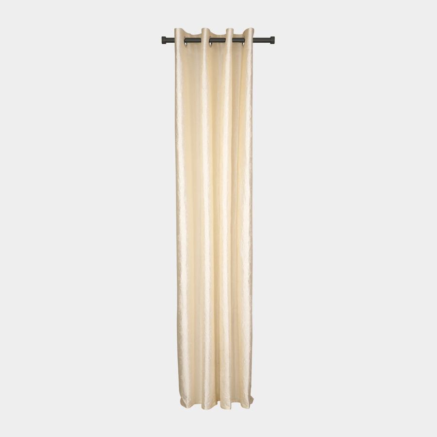7ft. Cream Microfiber Door Curtain, , large image number null