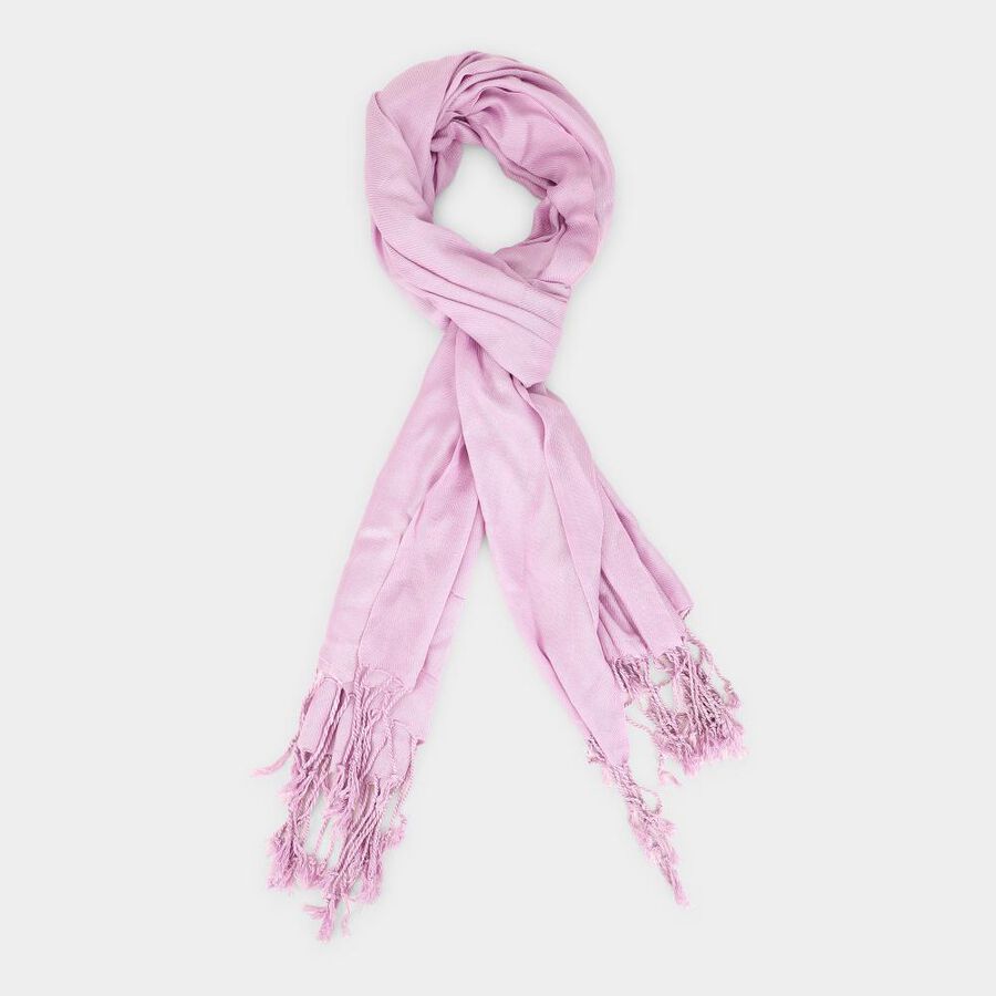 Women's Purple Fabric Scarf , , large image number null