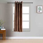 5ft. Brown Window Curtain, , small image number null