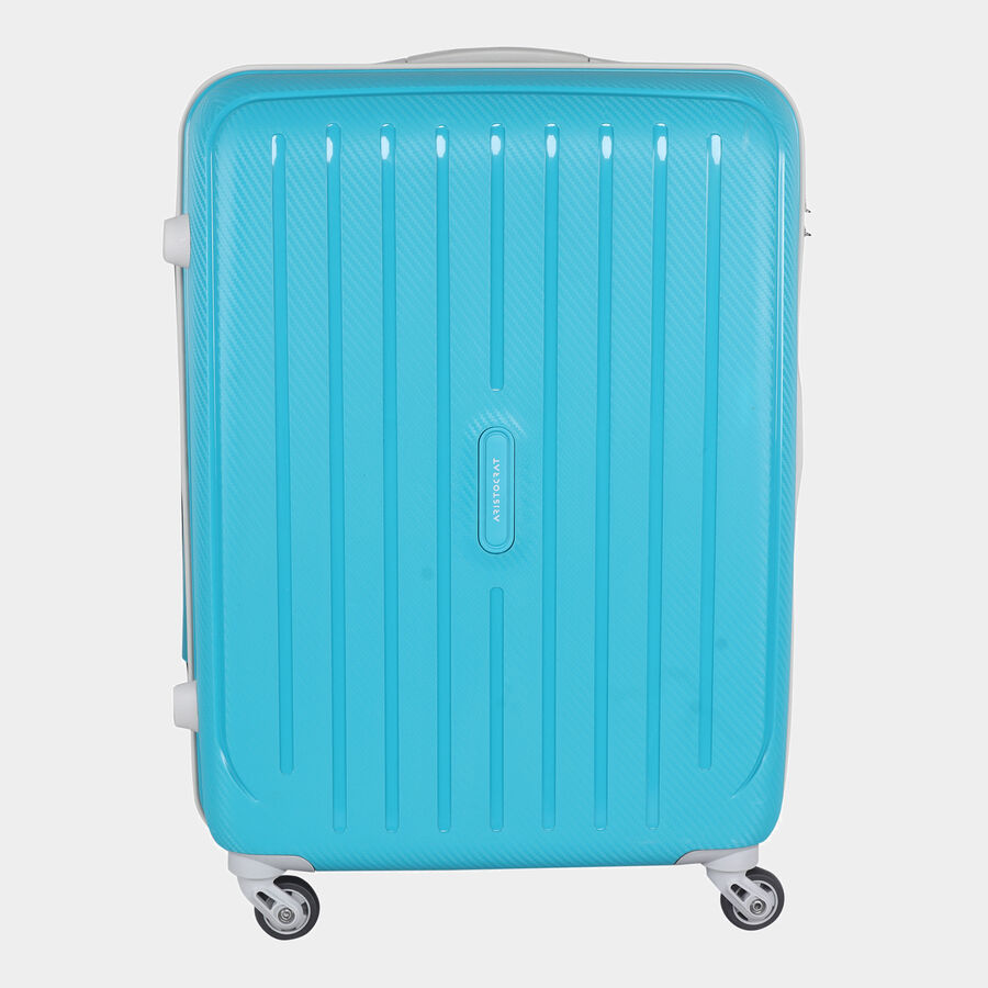 1 Pc. 4-Wheel Polycarbonate Hard Case Trolley, Medium, , large image number null