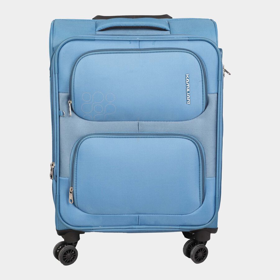 Polyester Upright Trolley, 58 cm X 42 cm X 28 cm, Cabin Size, 46.5 L, , large image number null