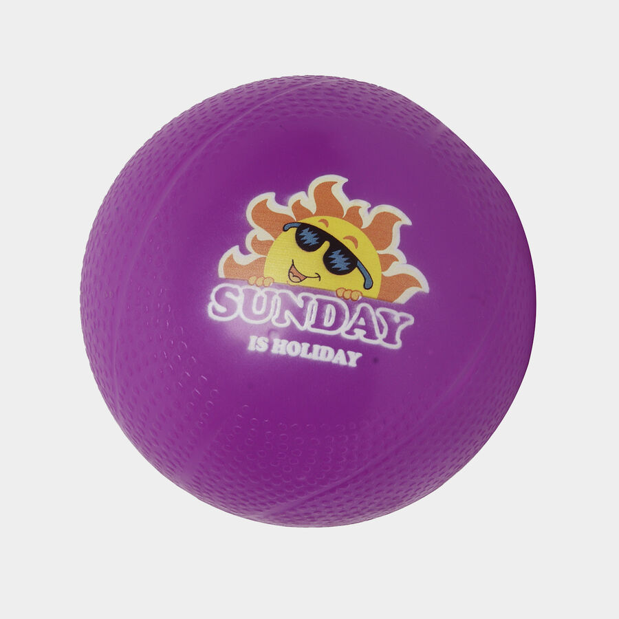 Polyester Soft Ball- Colour/Design May Vary, , large image number null