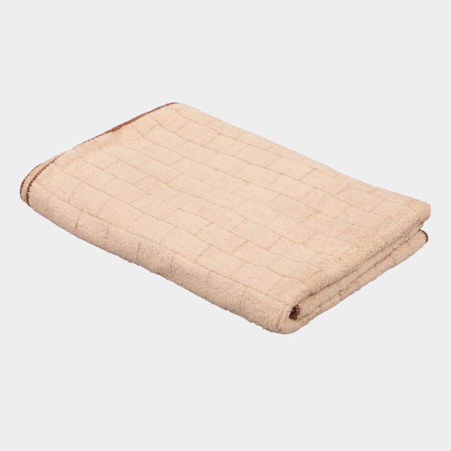 200 GSM Brown Microfiber Bath Towel, , large
