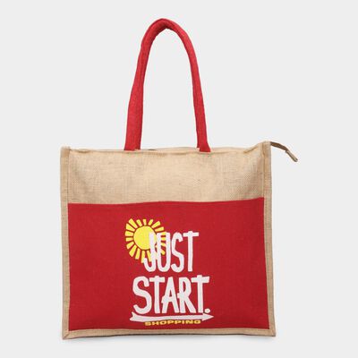 Women's Beige Canvas Bag