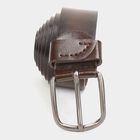 Men's Brown Polyurethane Casual Belt, , small image number null