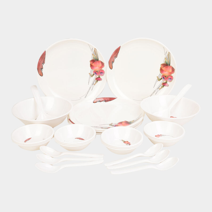 28 Pieces Melamine Dinner Set, , large image number null