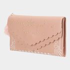 Women's Light Pink Polyurethane Handbag, , small image number null