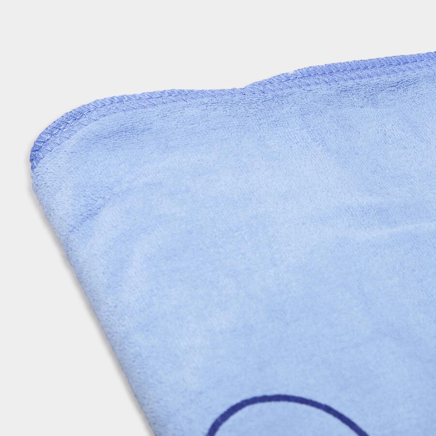 280 GSM Blue Microfiber Baby Towel, , large image number null