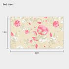 104 TC कॉटन ब्लेंड सिंगल बेडशीट, , small image number null