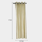 5ft. Beige Polyester Curtain, , small
