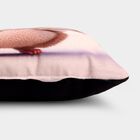 Beige Polyester Cushion, , small image number null