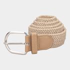 Women's Beige Polyurethane Belt, , small image number null