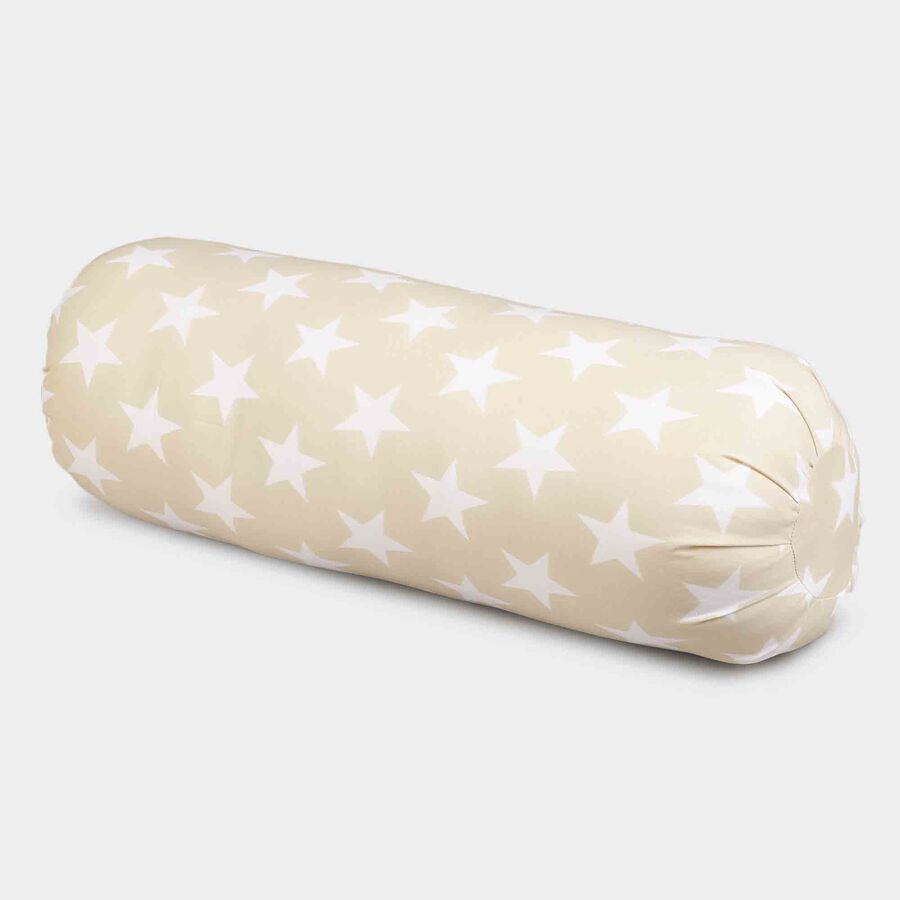 Beige Microfiber Bolster, , large
