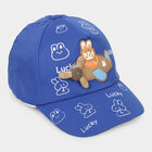 Kid's Blue Fabric Cap, , small