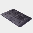 Anti-Skid Absorbent Polyester Bath Mat, , small image number null