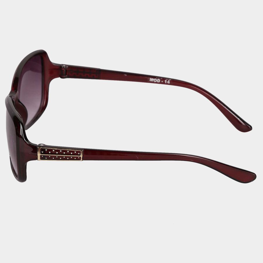 Women's Plastic Gradient Oval Sunglasses, , large image number null