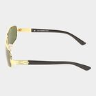 Men's Plastic Gradient Rectangle Sunglasses, , small image number null