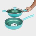 3 Ply Kadhai And Fry Pan Combo, , small image number null