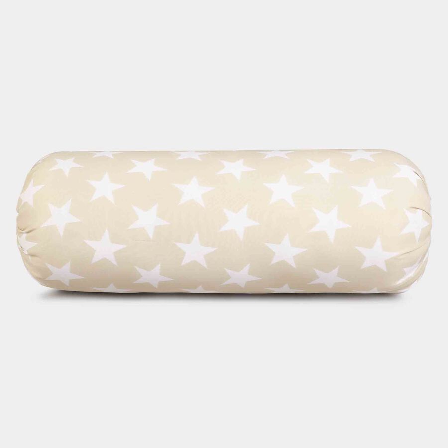 Beige Microfiber Bolster, , large