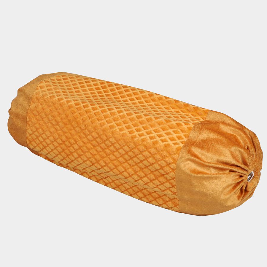 Ochre Microfiber Bolster Cover, , large image number null
