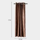 5ft. Brown Window Curtain, , small image number null
