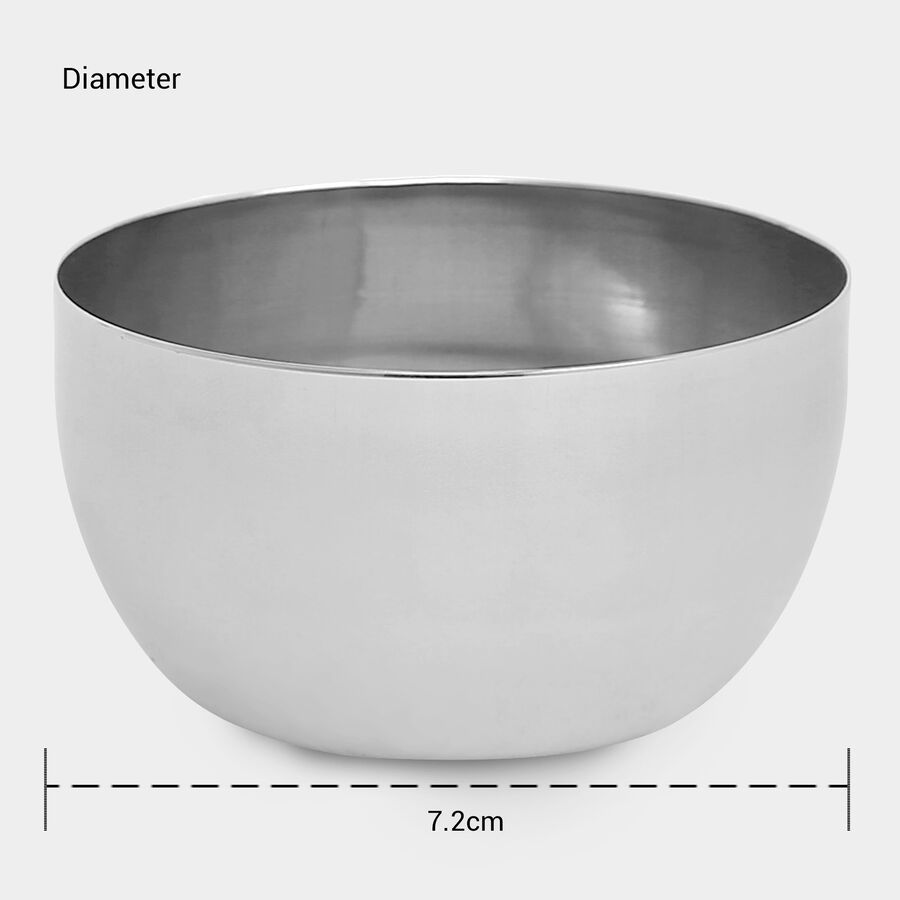 Stainless Steel Bowl (Katori) - 7.2cm, , large image number null