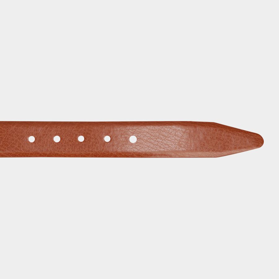 Men's Tan Polyurethane Casual Belt, , large image number null