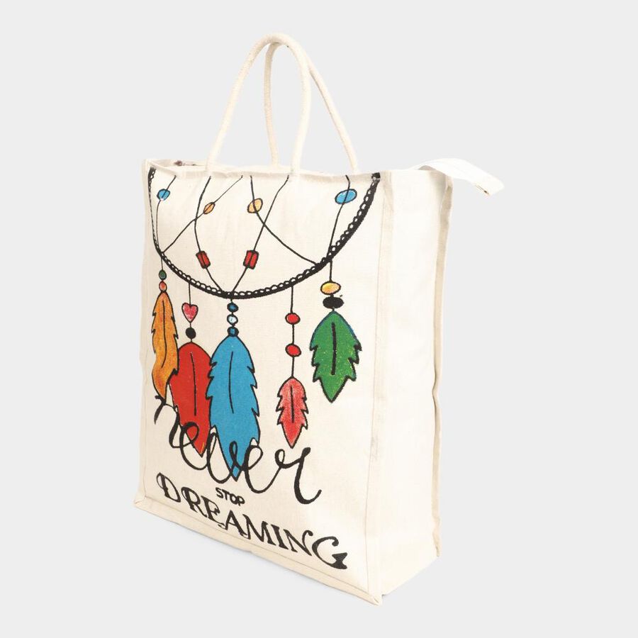Multicolor Canvas Bag, , large image number null