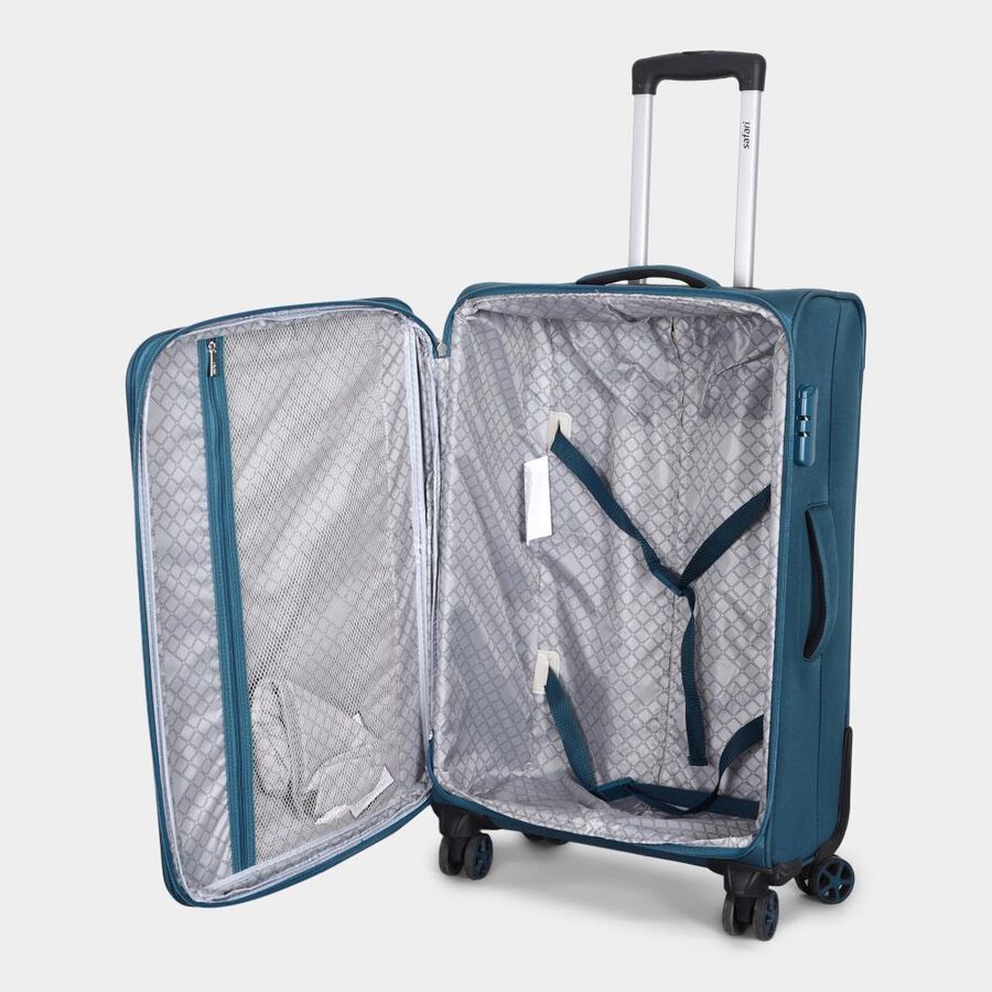 8-Wheel Polyester Soft Case Trolley, Medium, , large image number null