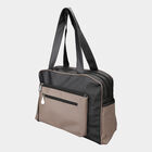 Women's Black Polyurethane Tote Bag, , small image number null