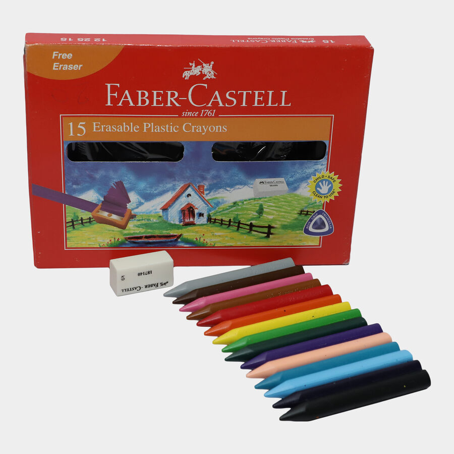 Wax Crayons 15 Shades, , large image number null