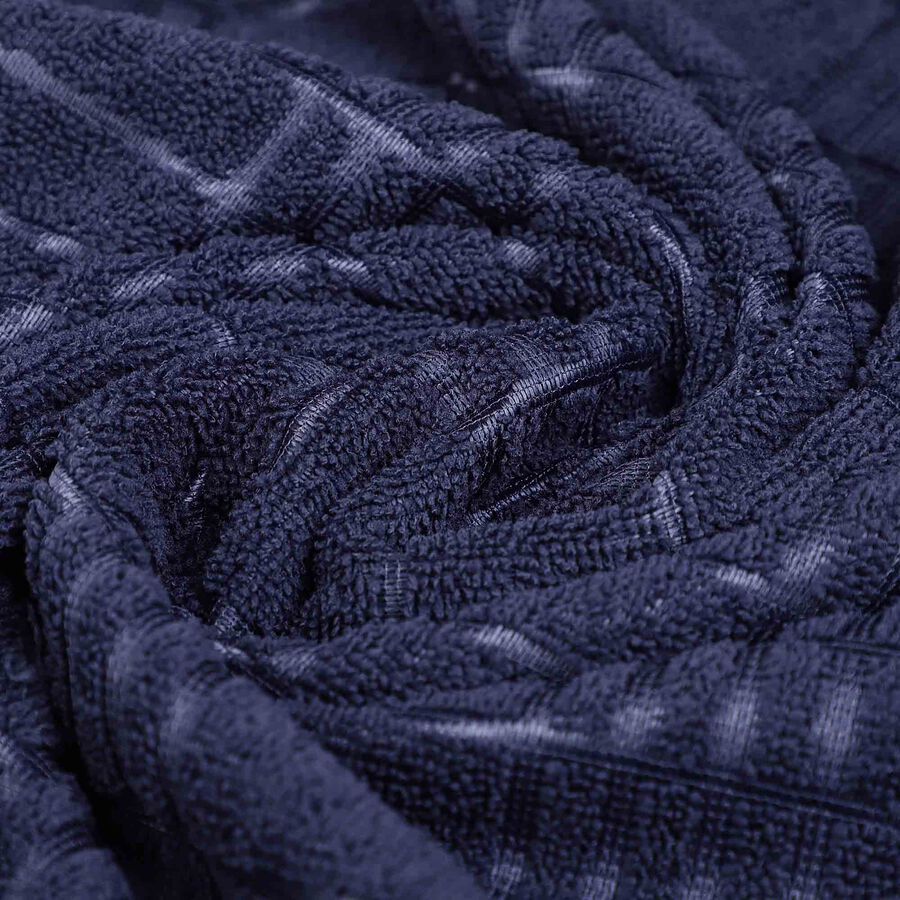 210 GSM Navy Blue Microfiber Bath Towel, , large image number null