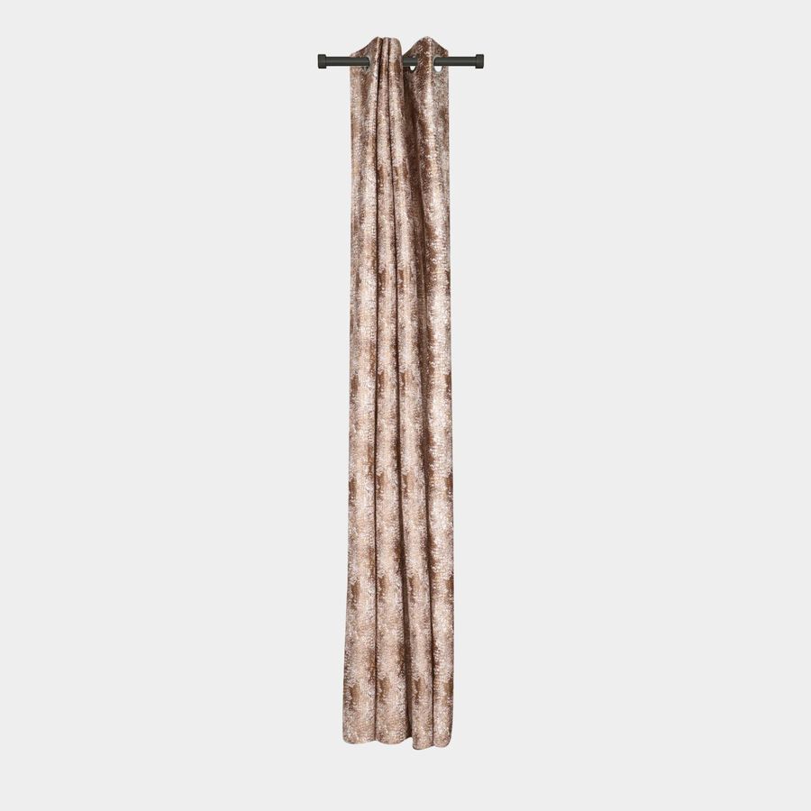 7ft. Brown Polyester Door Curtain, , large image number null