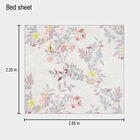 120 GSM White Polyester Double Bedsheet, , small image number null