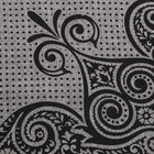 Dark Grey Cotton Blend Pillow Cover, , small image number null