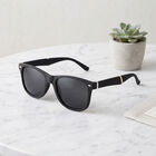 Men's Black Plastic Sunglass , , small