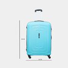 4-Wheel Cyan PVC Matee Hard Case Trolley, Large, , small image number null