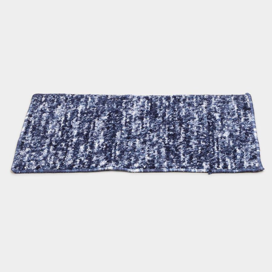 Anti-SKId Blue Polyester Door Mat, , large image number null